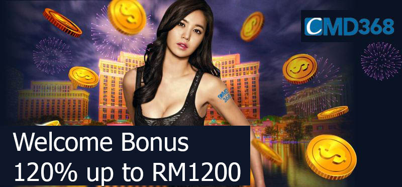 CMD368 casino Welcome Bonus